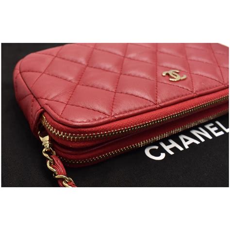 chanel zip wallet price|chanel wallet on chain real.